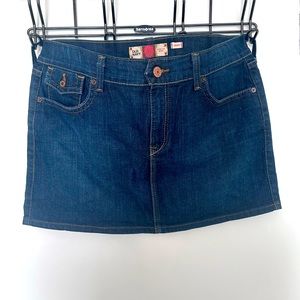 OLD NAVY LOW WAIST DENIM SKIRT SZ16